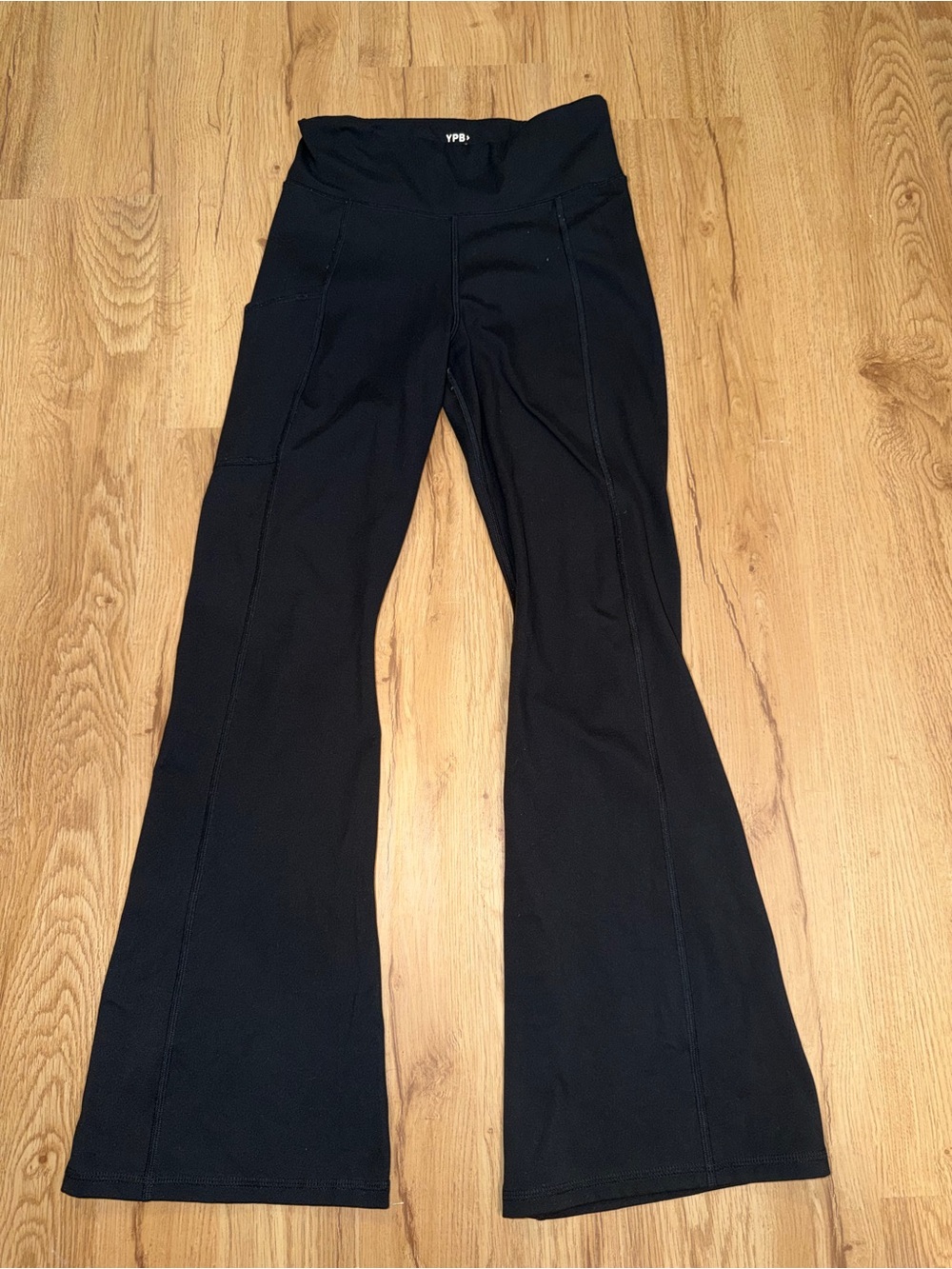 abercrombie kids Black Flared Leggings